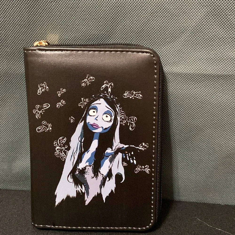 NWOT. Tim Burton’s The Corpse Bride. X-Large wristlet and wallet.